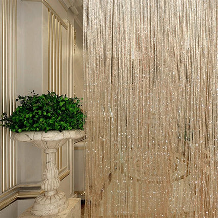 100 x 200cm Door Windows Hanging Beaded Decors Curtain String Summer Fly Insect Screen Tassel Panel Curtains Door Home Decor Hot