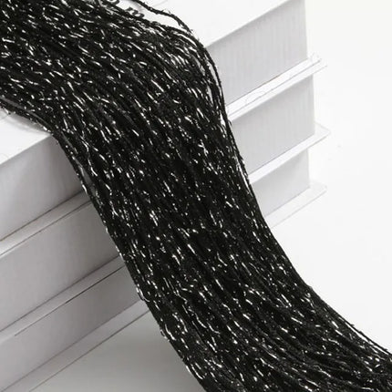 100x200cm Thread Curtains Screen Ribbon String Divider Blind for Living Room Door Wall Window Panel Tassel Curtain
