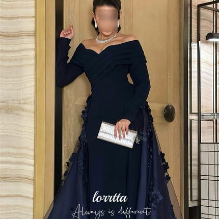 Lorrtta Customized Women Evening Dress Birthday Dresses Luxury 2025 Special Occasion Dress Wedding Party Dresses Flower Fabric