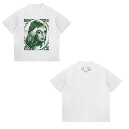 The Addison Rae Tour 2026 T-Shirt Addison Rae Album Merch Vintage T-Shirts Men's and Women's Fashion Cotton Summer New T Shirt