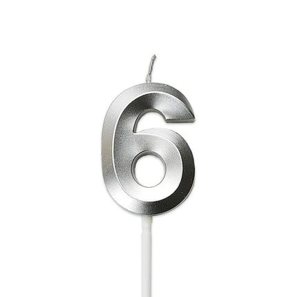 Digital birthday candles Opera House Digital Candles Birthday Cake Decoration Party Gold Silver Creative Candles