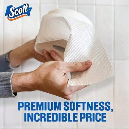 Triple Roll Toilet Paper Bulk Pack Septic Soft Commercial 40 Rolls