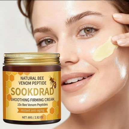 Natural Bee Venom Cream,10x peptides,smooth firm skin,face/neck,unisex,80g,all skin,daily care
