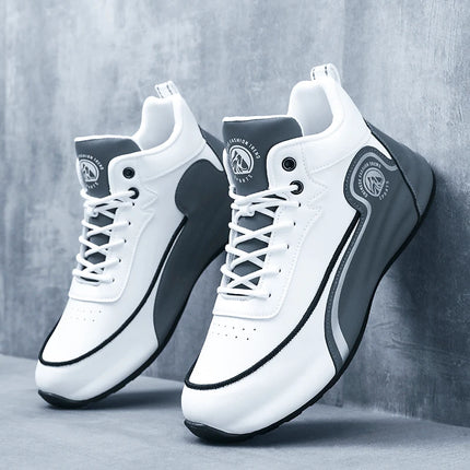 Men'S Shoes New Casual Sneakers Shock-Absorbing Breathable Running Shoes Men'S Wear-Resistant Thick-Soled Skate Shoes