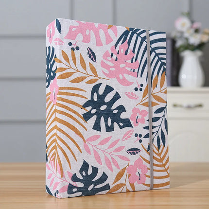 200pcs 6-inch Fabric Photo Album Creative Large Capacity Interleaf Type Family Album Children Growth Memorial Booklet