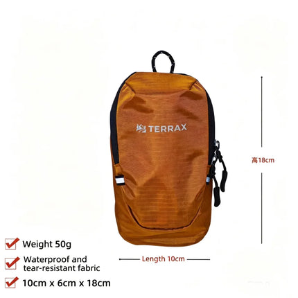 Outdoor Arm Bag Multifunctional Hiking Storage Bag Water Bottle Phone Pouch Adjustable Expand Backpack for Camping Hiking Sports