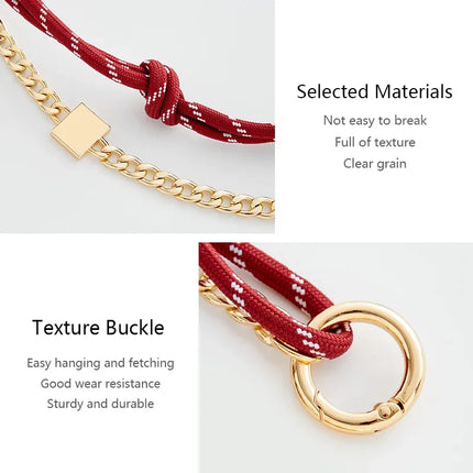 Miu Bag Strap For Longchamp Mini Handbag Bag Durable Woven Bag Shoulder Strap Crossbody Bag Belt Bag Replacement Accessories