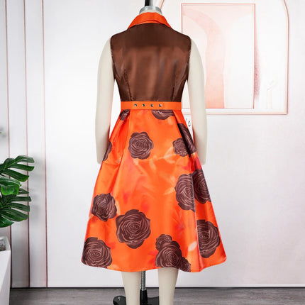African Dashiki Print Maxi Dresses Elegant Office Ladies Overalls Clothing Party Prom Birthday Women Dress Turkey Ankara Outfits