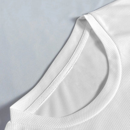 Summer new letter printed men's T-shirt comfortable, breathable, casual round neck solid color top