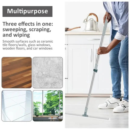Bathroom Wiper Toilet Magic Broom Sweeping Silicone Artifact Ground Scraping Window Floor Mirrors Cleaner Household Mop