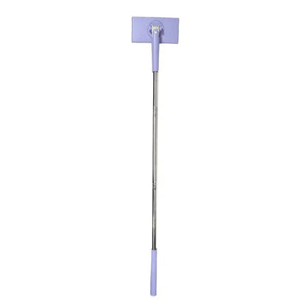 Practical cleaning tool with cloth clip and long handled tissue mop, suitable for household hygiene, bathroom walls and floors