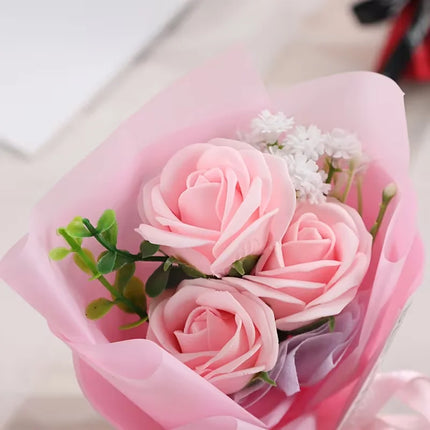 A Bunch of Artificial Mini Roses, Suitable for Home Decoration, Parties, Wedding Decoration, Valentine's Day Gifts,
