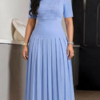 blue dress / S