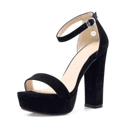 Oversize Large Size Big Size Fashionable Platform High Heel Sandals High Heels Sandals Women Shoes Woman Summer Ladies