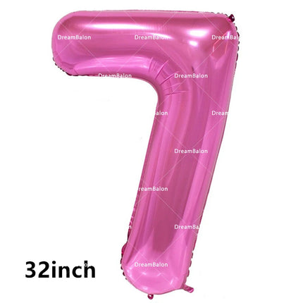 Mermaid Balloons The Little Princess Happy Birthday Banner Party Decoration Disposable Tableware Cake Topper Background Stickers