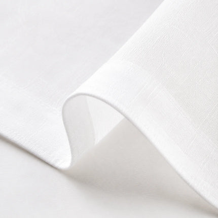 White Sheer Curtains 2 Panels Rod Pocket Light Filtering Voile Window Drapes Privacy Voile Panels for Living Room Bedroom