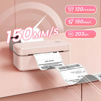 Marklife X4 Thermal Label Printer Bluetooth Small Shipping Label Printer 4X6 inch Compatible with iPhone Android Mac Window