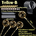 Yellow-B / 100SETS / 24inflated 45cm|China Mainland