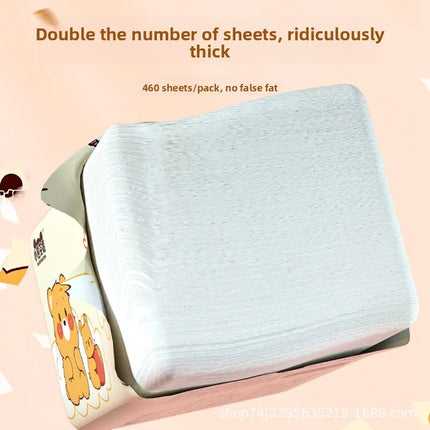 18-30 Packs Of Toilet Paper, 460 Sheets Per Pack, Large Bags, Household Facial Tissues, Napkins, Hand Wipes, Sanitary Napkins