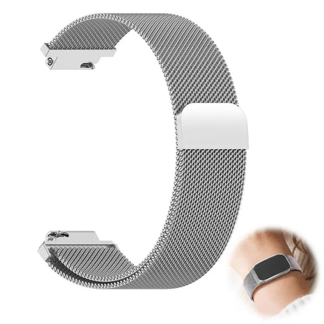14mm Magnetic Milanese Loop Strap For Garmin CIRQA Smart Band Sports breathable Metal bracelet Garmin Lily 2 Correa accessories
