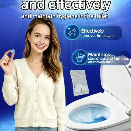 12/30/60pcs Toilets Cleaning Effervescent Tablet Toilet Cleaner Deodorant Remover Urine Stain Yellow Dirt Home Batnroom Cleaning