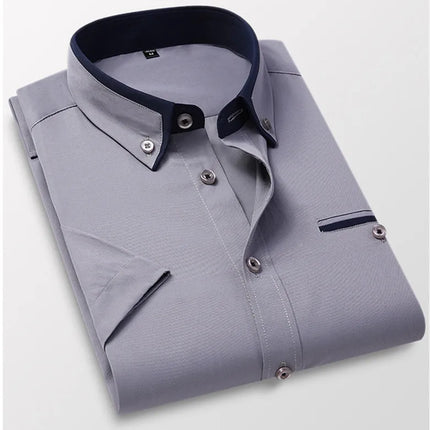 Men's Clothing  Arrival Men Shirt, Fashion Causal Long Sleeved Male Dress Social Business Cotton Shirt Soft Weeding White Shirts
