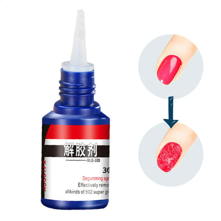 Superglue Remover Cleaner Glue Adhesive Debonder Bottle Resin Liquid Glue Debonder Remover Cleaning Adhesive Liquid Tool