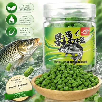 1 Bottle Fruit algae Formula Carp Fishing Bait Hook Up Baits 1 Bottle Pack Boilie Pellets Grass Carp Bait Freshwater Fishing