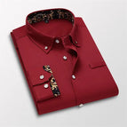 Wine Red / Asian 4XL is Eur L