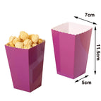 purple popcorn box / 48pcs