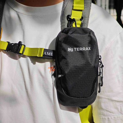 Outdoor Arm Bag Multifunctional Hiking Storage Bag Water Bottle Phone Pouch Adjustable Expand Backpack for Camping Hiking Sports
