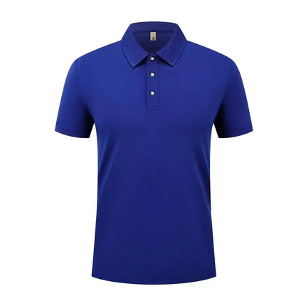 Women's Basic Solid Color Short-Sleeved POLO Shirts Summer Knitted Tops Daily Casual Models Can Be Machine Washed and Dry Clean