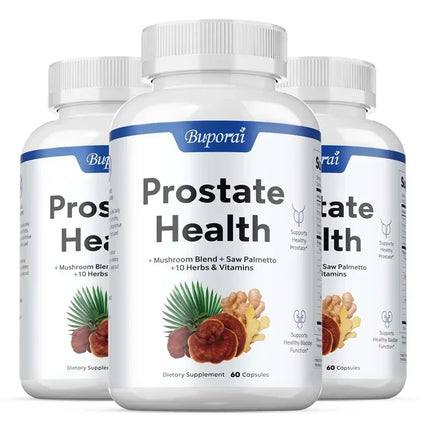 Prostate Health - Contains Saw Palmetto, Supports Male Prostate and Urinary Tract Health, Bladder Control, Antioxidant