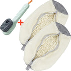 2 Beige Bag 1 Brush