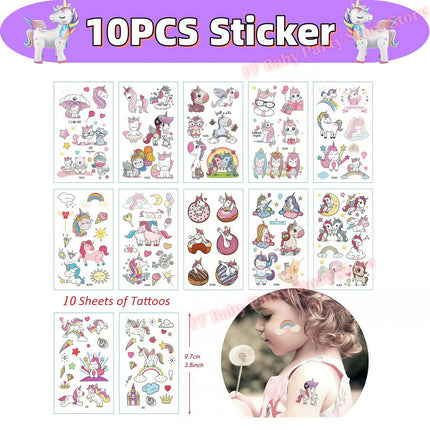 Kids Girls Unicorn Birthday Party Decoration Plate Cup Happy 1st Unicorn 3D Balloon Kid Favors Gift Wedding Baby Shower Supplies