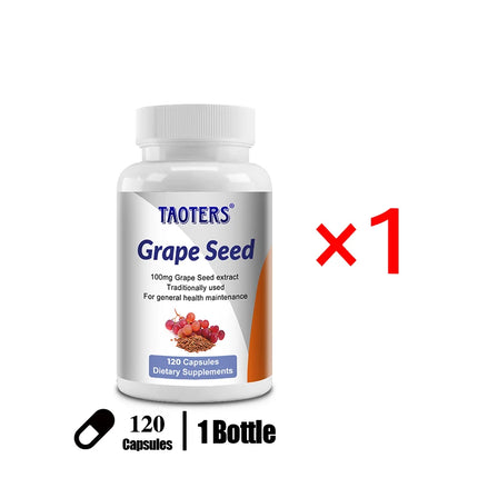 Natural Grape Seed Extract - Antioxidant, Anti-aging, Promotes Skin Health, Brightens Skin Tone, and Beautifies The Skin