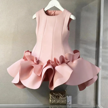 Customize Flower Girl Dresses Beading Appliqued Pageant Birthday For Girls First Communion Dresses Kids Prom Dresses
