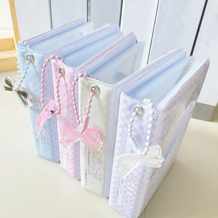 3 inch Korean INS Style Photocard Binder 40 Pockets Love Heart Shaped Card Album Polaroid Photo Album Card Bag Storage Bag