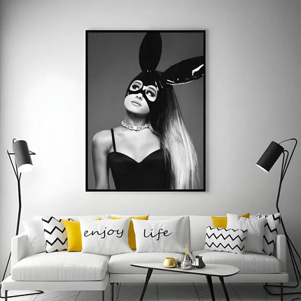 POPULAR Ariana Grandee Poster HD Waterproof Self-Adhesive Wall Art - Versatile Decor for Any Space | Perfect Gift Idea