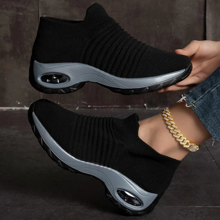 Non Slip Work Shoes Women, Slip On Sneakers Women,Work Shoes Walking Gym Nurse Mesh Casual Fashion Sneakers Comfort Breathable Lightweight