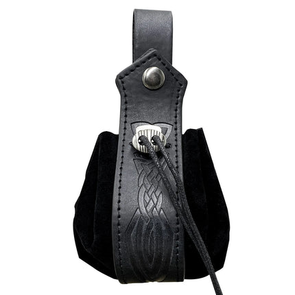 Medieval Viking Waist Bag Retro Drawstring Purse Pouch  Coin Pouch Portable Coin Purse for Renaissance Fairs LARP Cosplay Party