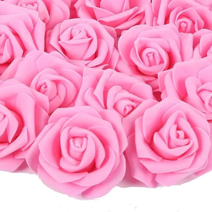 10/20/50Pcs Artificial Foam Rose Flowers PE Fake Flower for Home Room Dceor Wedding Party Halloween Thanksgiving Christmas Decor