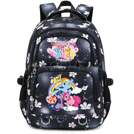 My Little Pony Colorful School Bags Junior/senior High school Oxford cloth backpacks Boys and Girls double-shoulder school bags