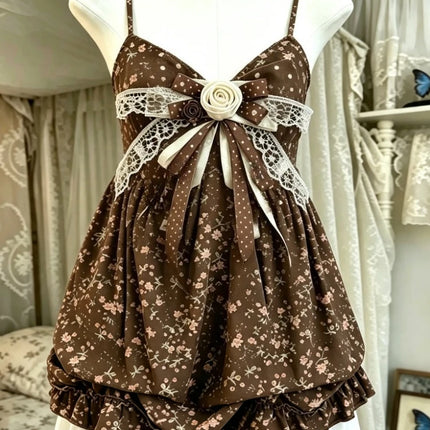 Japanese Style Sweet Lace Bow Kawaii Lolita Dress Women Vintage Ruffles Cake Dresses Harajuku Y2k Slim Bandage Dress 2026 Summer