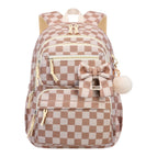 Beige Grid-1pc