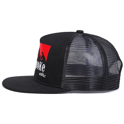 Unisex COWPOKE Letter Embroidery Hip-hop Net Hats Spring And Summer Outdoor Adjustable Sports Casual Baseball Caps Sunscreen Hat