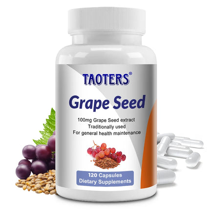 Natural Grape Seed Extract - Antioxidant, Anti-aging, Promotes Skin Health, Brightens Skin Tone, and Beautifies The Skin