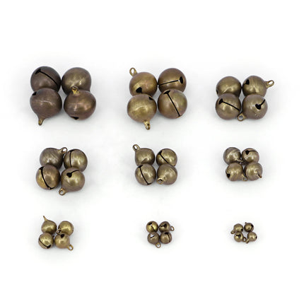 Bronze Bells Small Copper Jingle Bells Loose Beads Hand make Accessories Jewelry Home DIY Christmas Tree Festival Party Tree