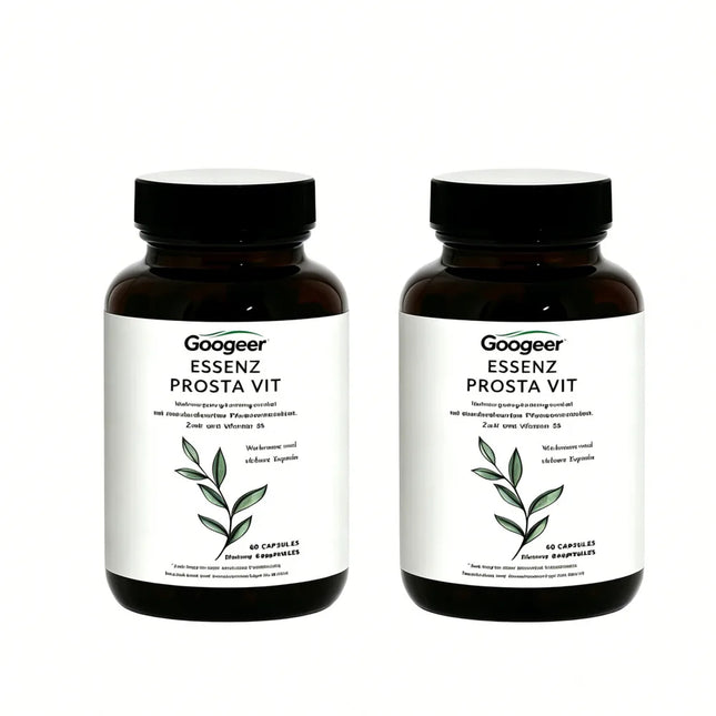 Googeer Essenz Prosta Vit Men’s Wellness Capsules with Zinc Vitamin B6 Saw Palmetto Nettle Root Support Vitality 60 Count