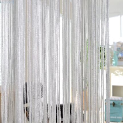 100 x 200cm Door Windows Hanging Beaded Decors Curtain String Summer Fly Insect Screen Tassel Panel Curtains Door Home Decor Hot